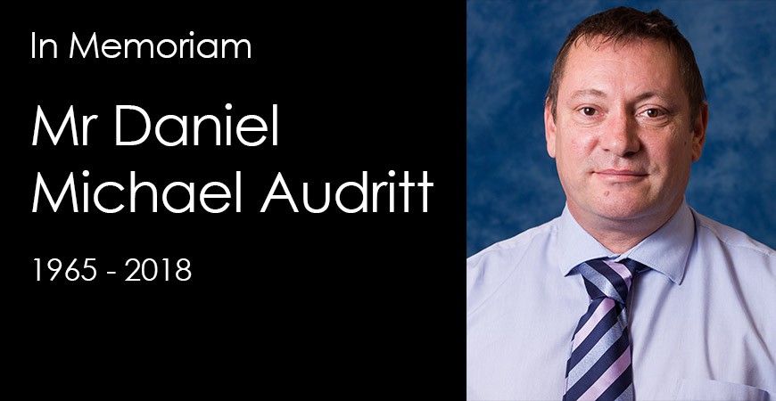 In Memoriam – Mr Daniel Michael Audritt