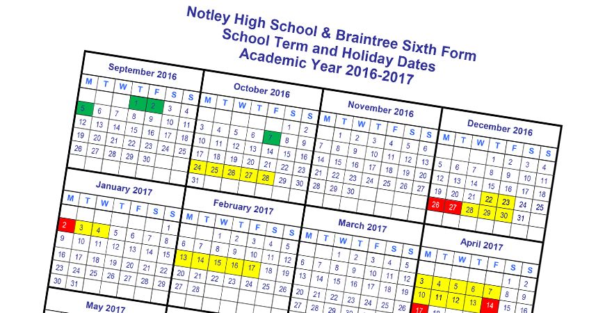 School Year 2016-17