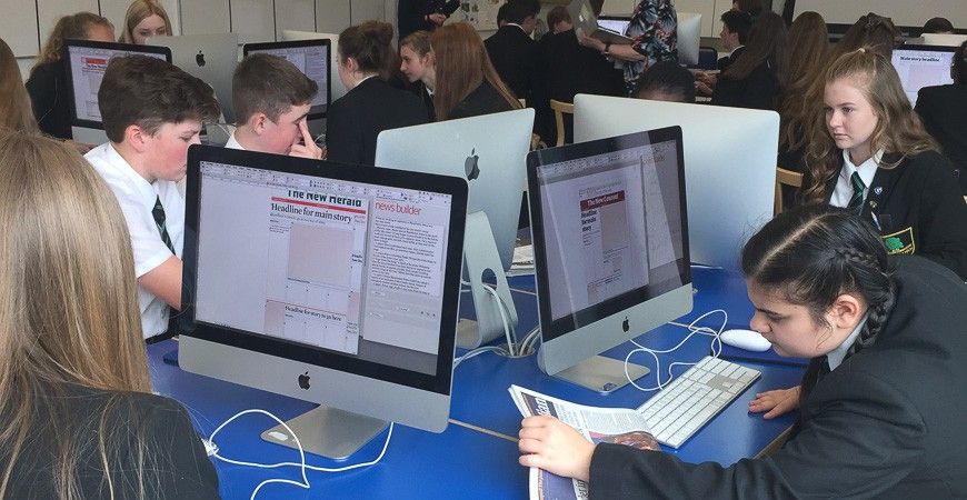 Year 9 Visit to the Guardian