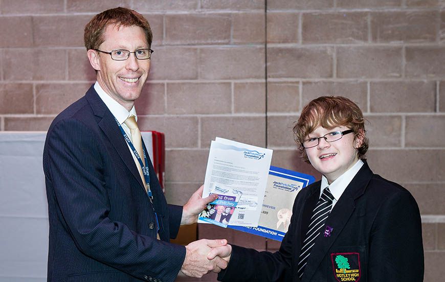 Jack Petchey Award Winner