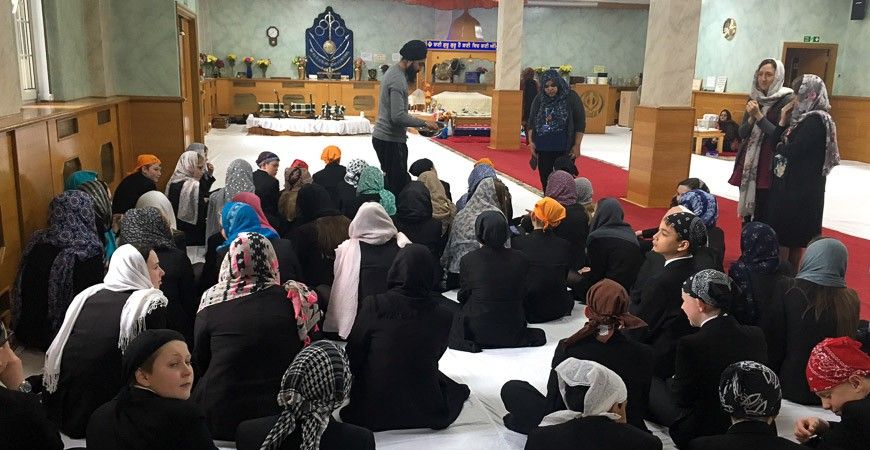 Visit to the Gurdwara