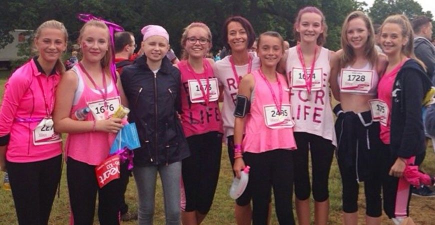 Notley Students Race for Life 2015