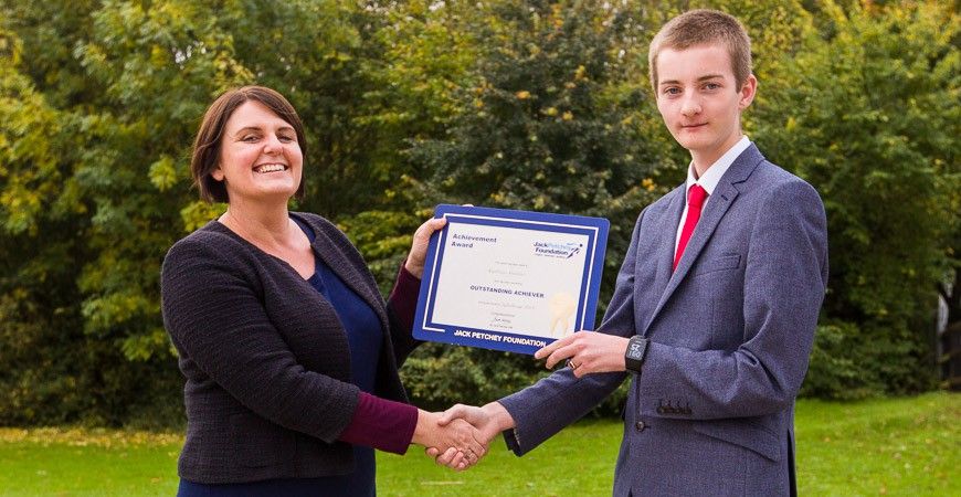 Matthew Freeman - Jack Petchey Winner Sept 2017