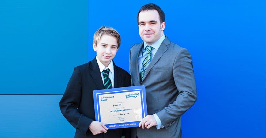 January 2014 Jack Petchey Winner