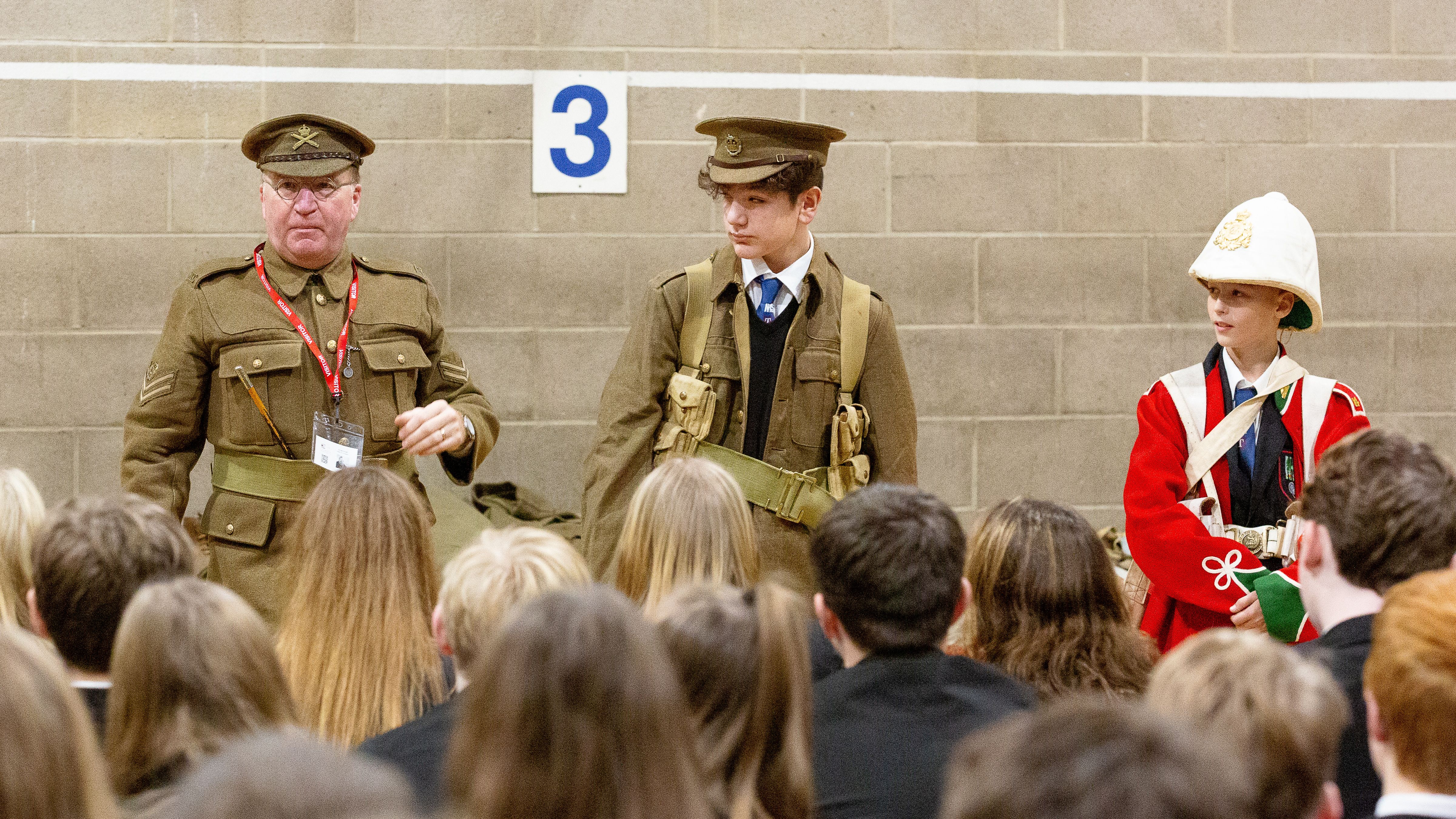 World War One Historian Visit