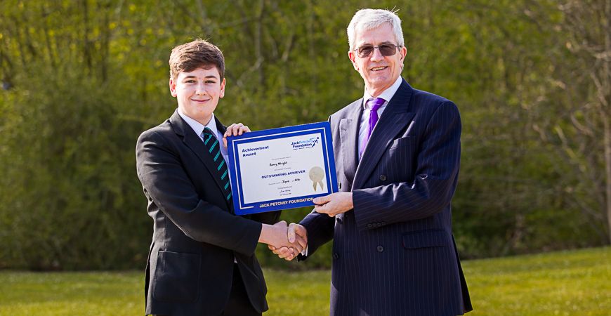 Henry Wright - Jack Petchey Winner April 2016