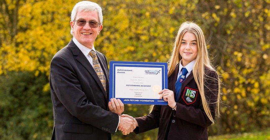 Gabriella Howes - Jack Petchey Winner Nov 2017