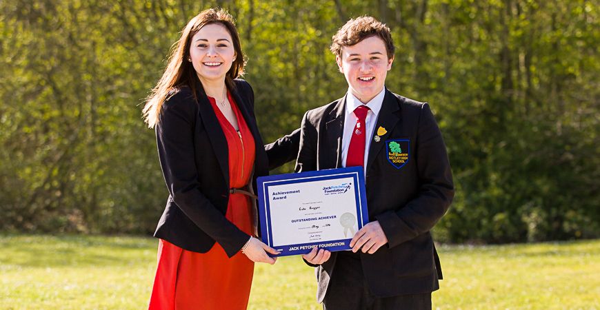 Luke Hagger - Jack Petchey Winner May 2016