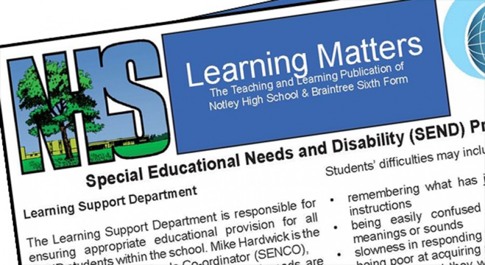 Learning Matters Issue 4 - Notley High School & Braintree Sixth Form