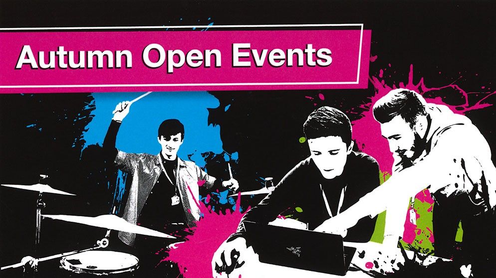 Colchester Institute October Open Events 2018