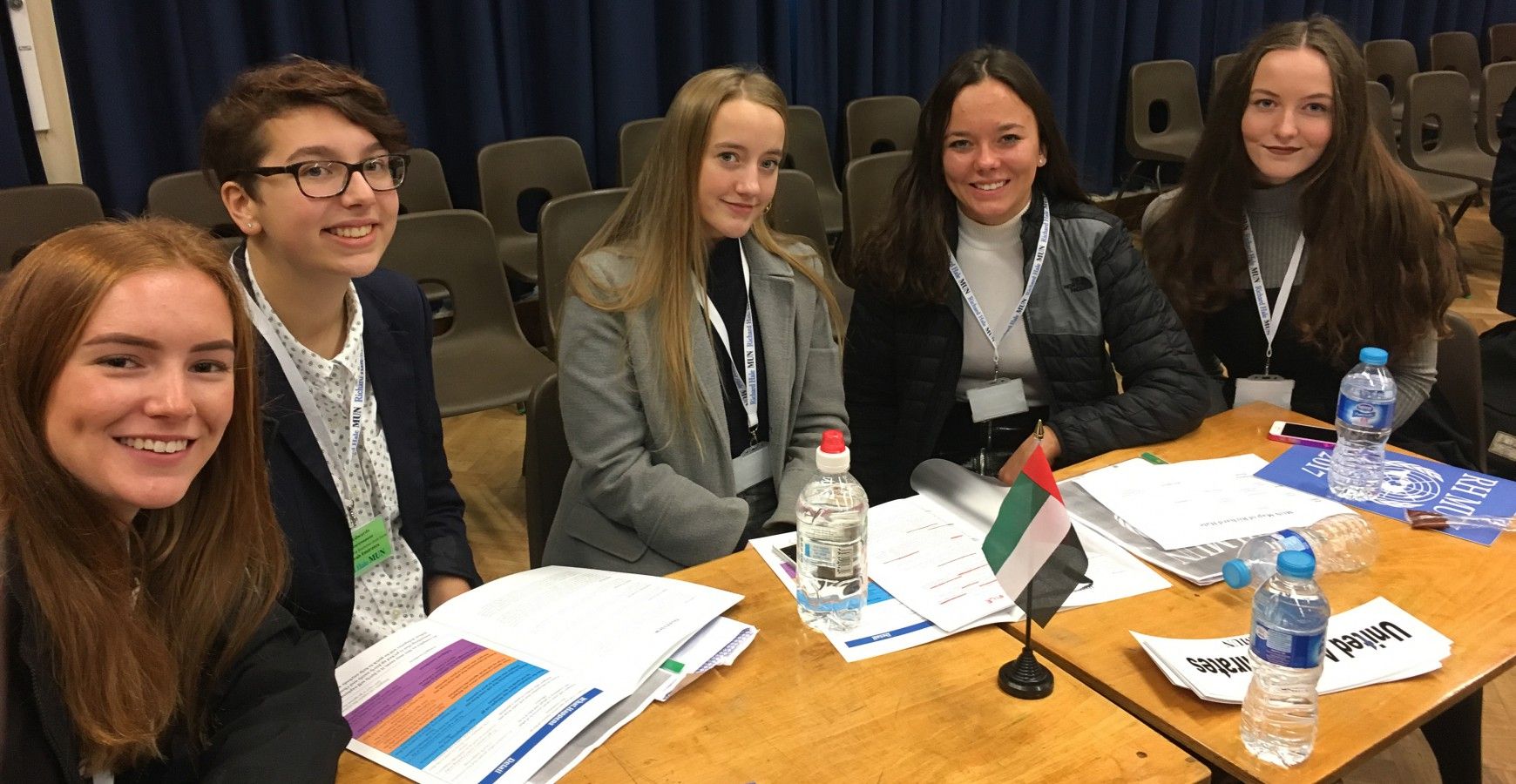 Notley High School & Braintree Sixth Form students at Model United Nations