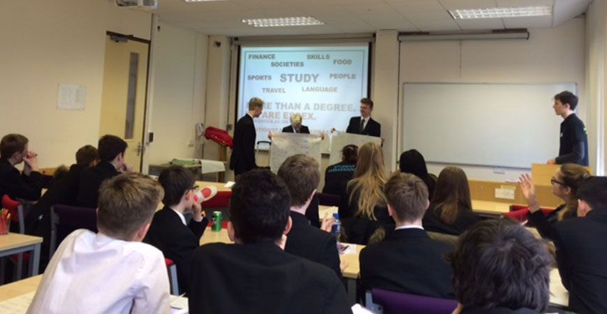 Year 10 Visit to the University of Essex