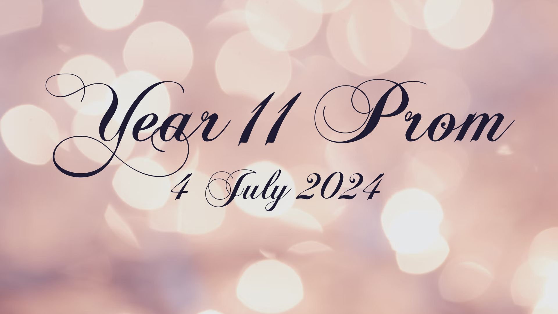 Year 11 Prom – 4 July 2024
