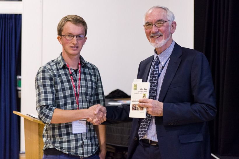 David Pattinson, winner of the John Ray Trust Science Prize visits Notley.