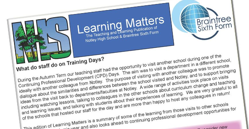 Learning Matters Newsletter Issue 11