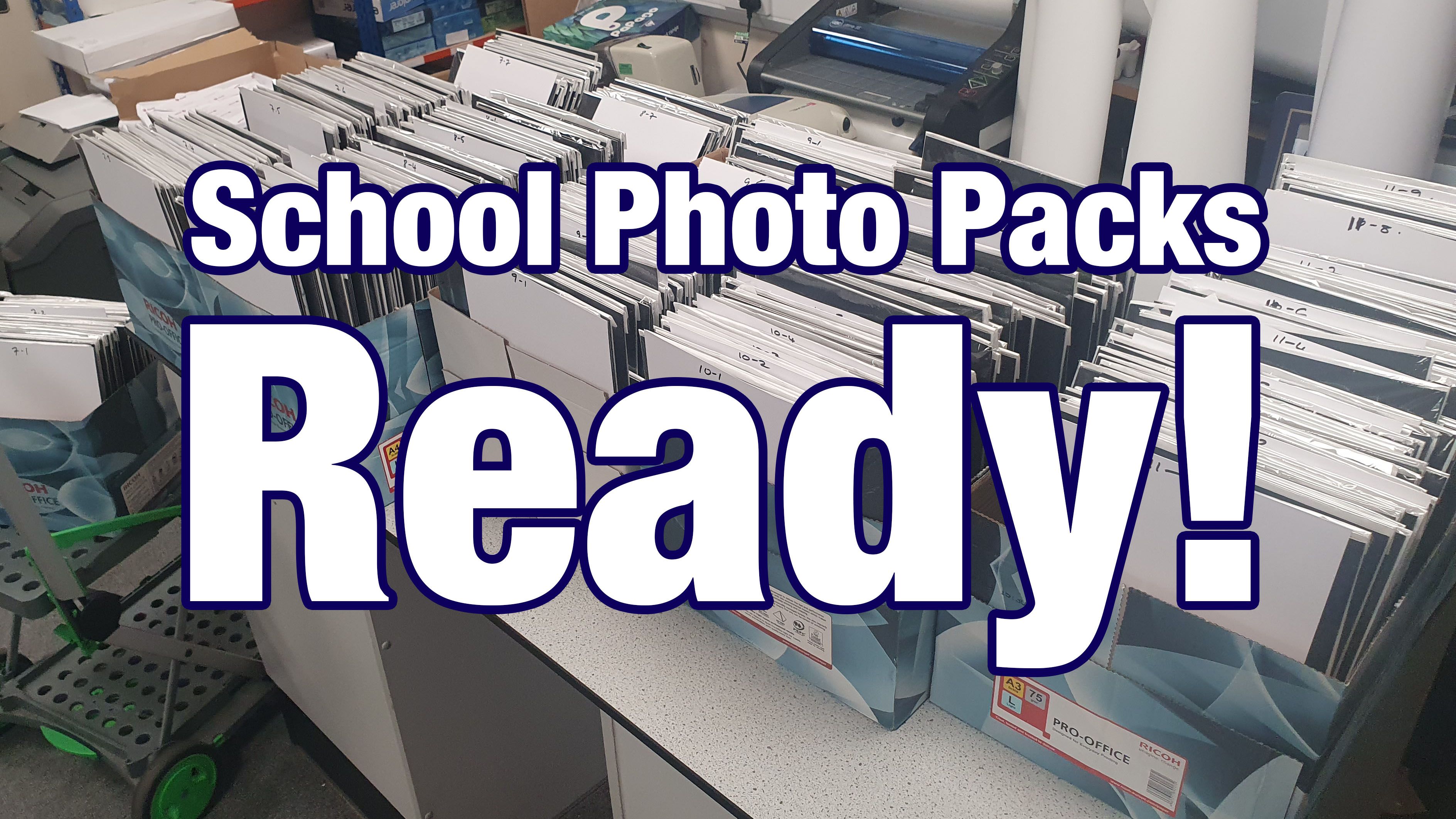 School Photo Packs are Ready!